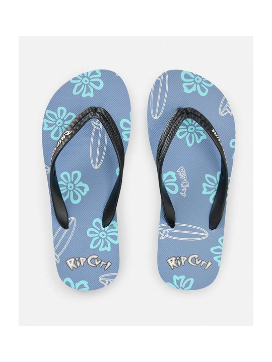 Japonki chłopięce RIP CURL Sessions Bloom Open Toe - Boy niebieskie
