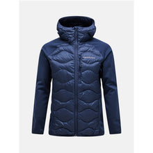 Kurtka puchowa męska Peak Performance M Helium Down Hybrid Hood granatowy
