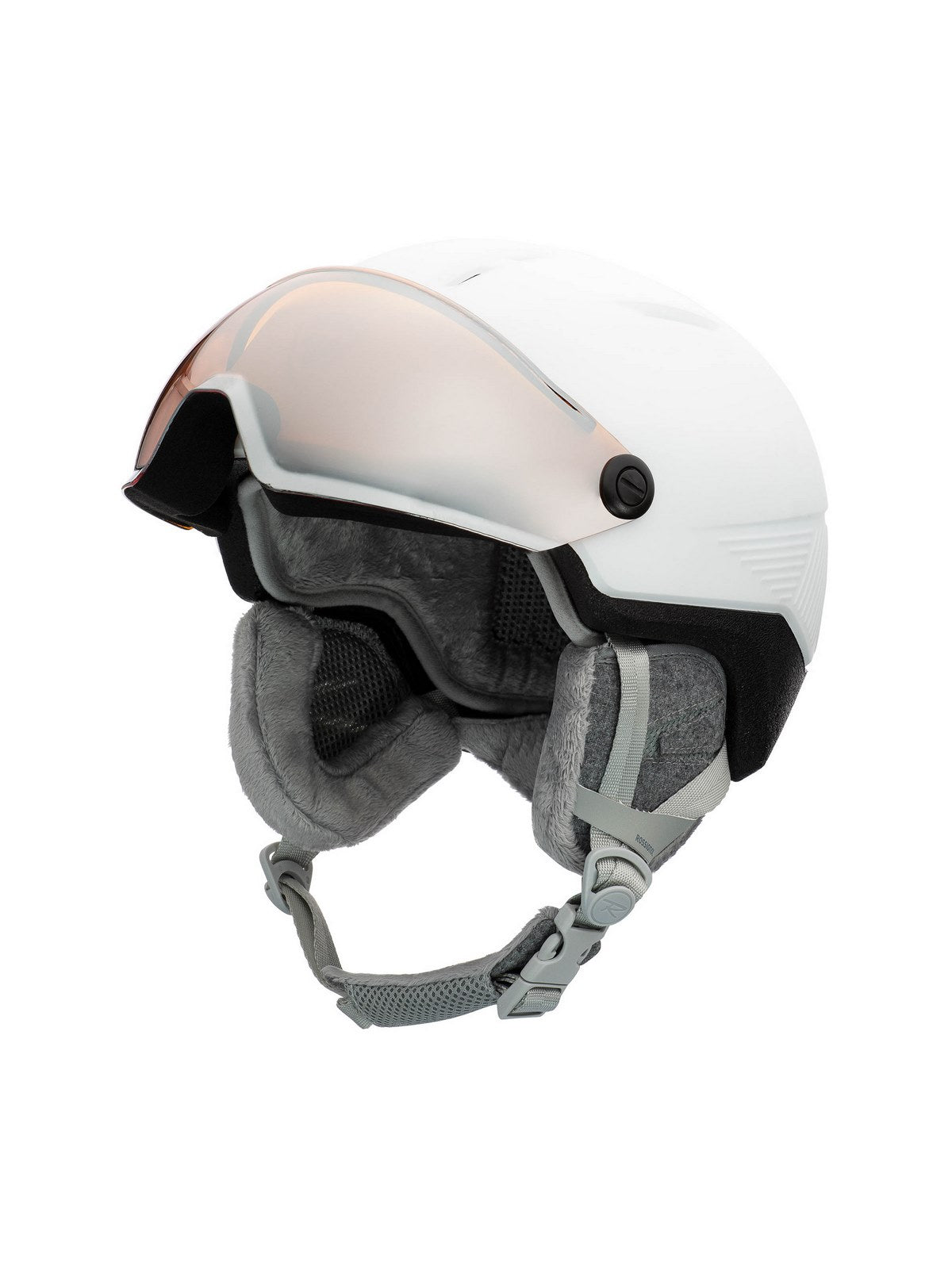 Kask narciarski ROSSIGNOL FIT VISOR IMPACTS W WHITE