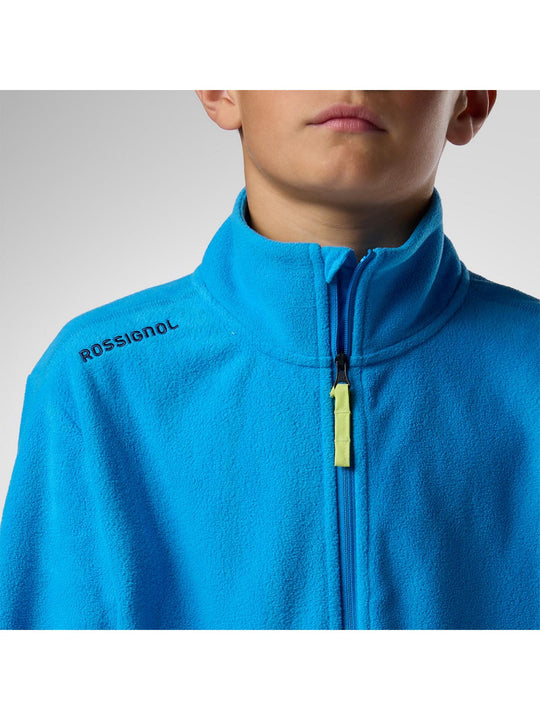 Bluza juniorska ROSSIGNOL Jr Polar Fleece Jacket niebieska
