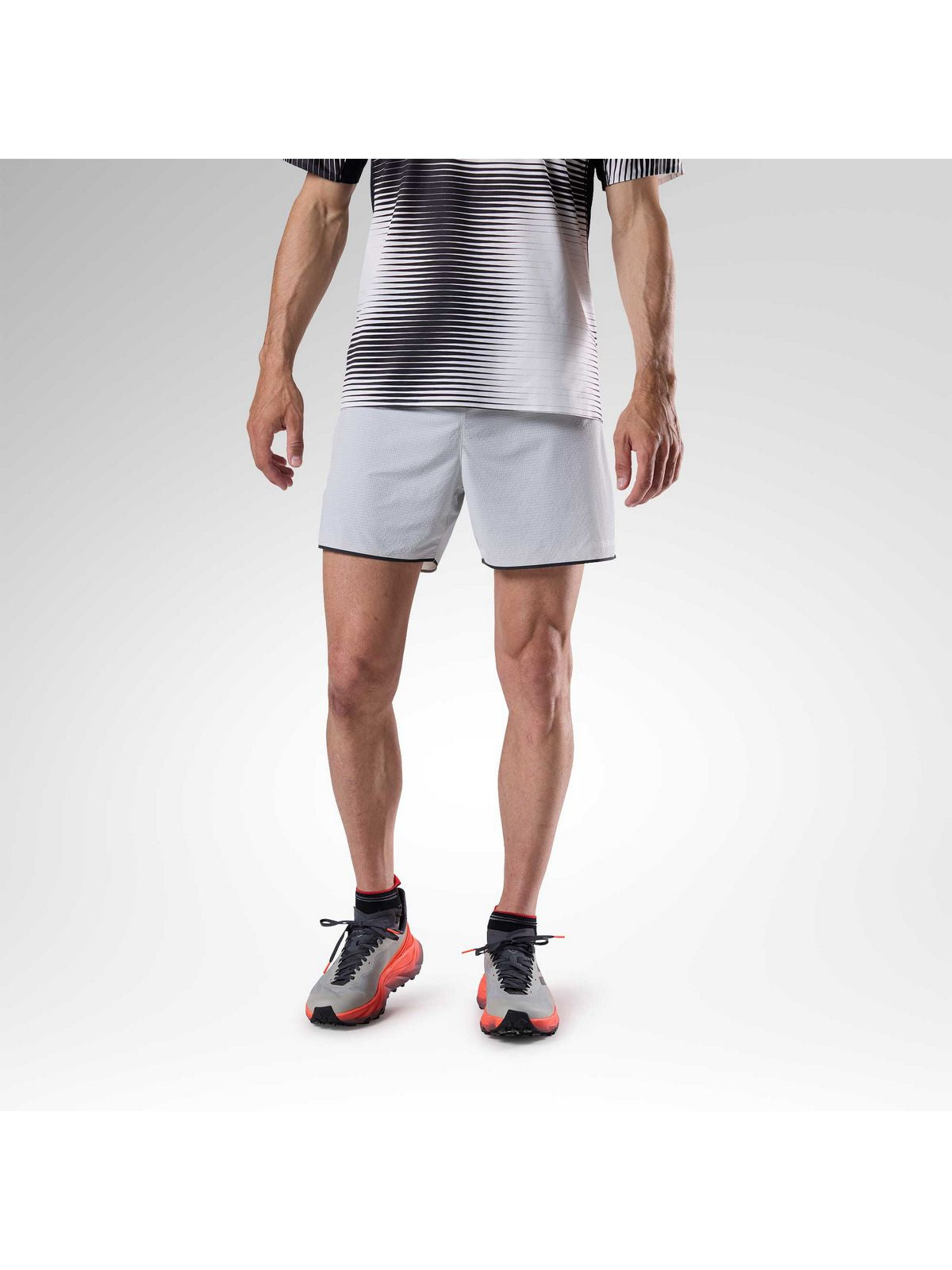 Szorty męskie ROSSIGNOL M Sapa 2In1 Short 7' szare