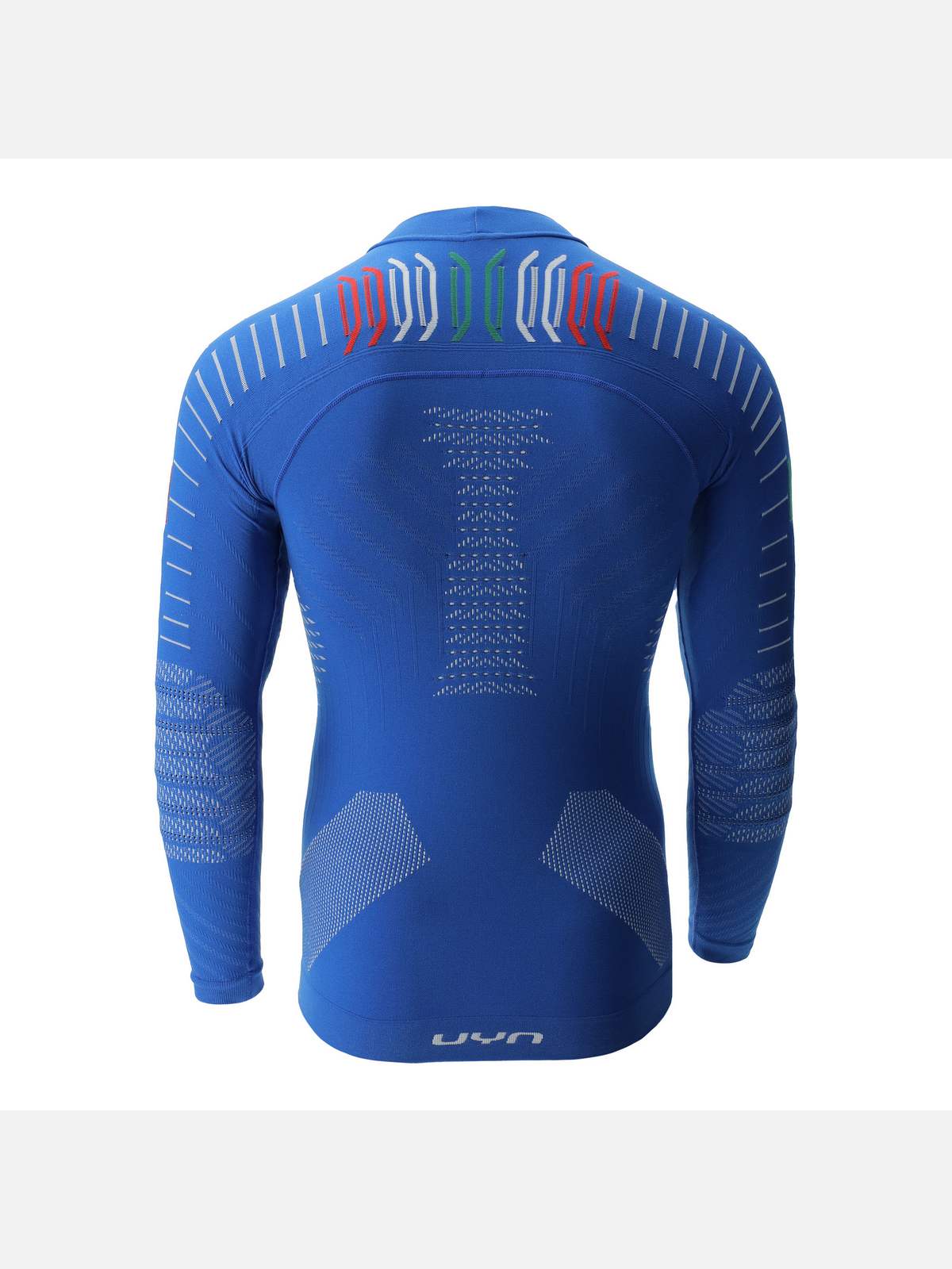 Koszulka termoaktywna UYN Natyon 3.0 Junior Italy UW Shirt LG SL.Turtle Neck niebieski