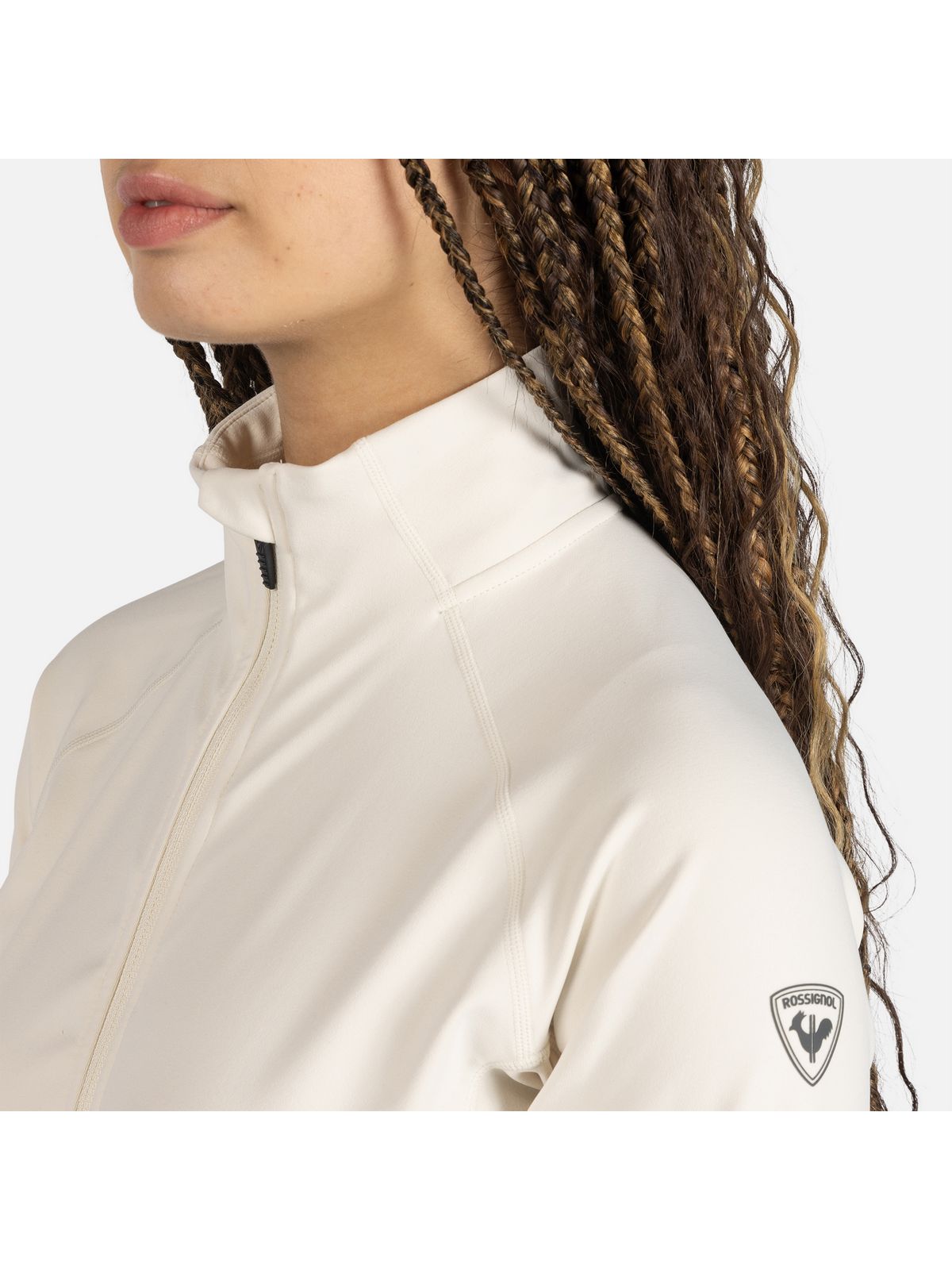 Bluza damska ROSSIGNOL W Mid Layer Thin biała