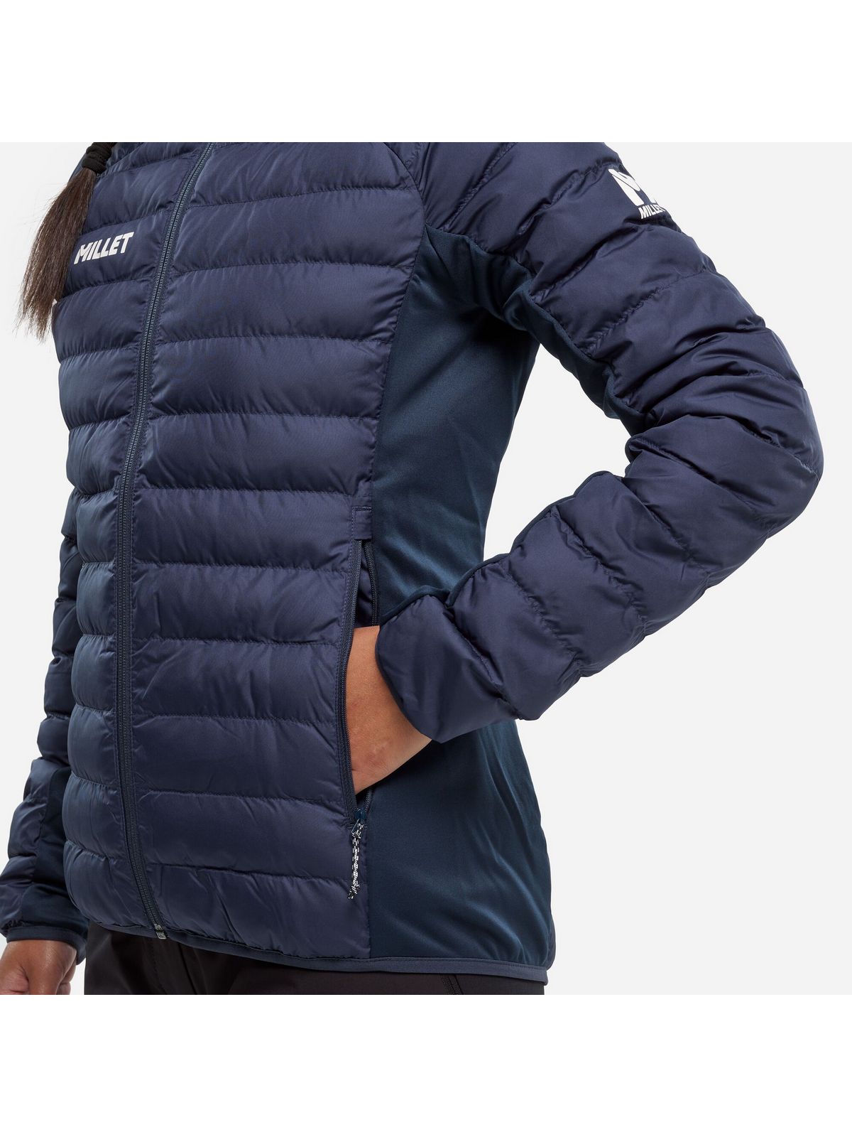 Kurtka MILLET W FITZ ROYARM HOODIE niebieska