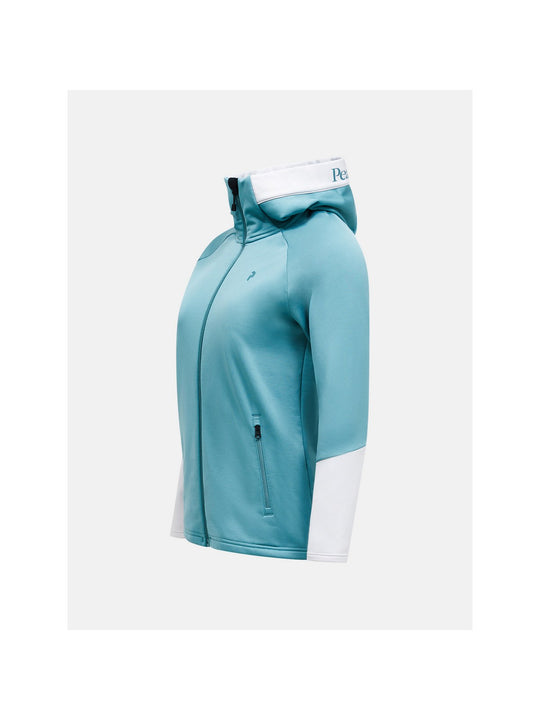 Bluza PEAK PERFORMANCE W Rider Essentials Zip Hood niebieski
