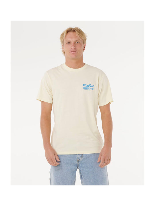 Koszulka RIP CURL BOARD BAKERY TEE żółta
