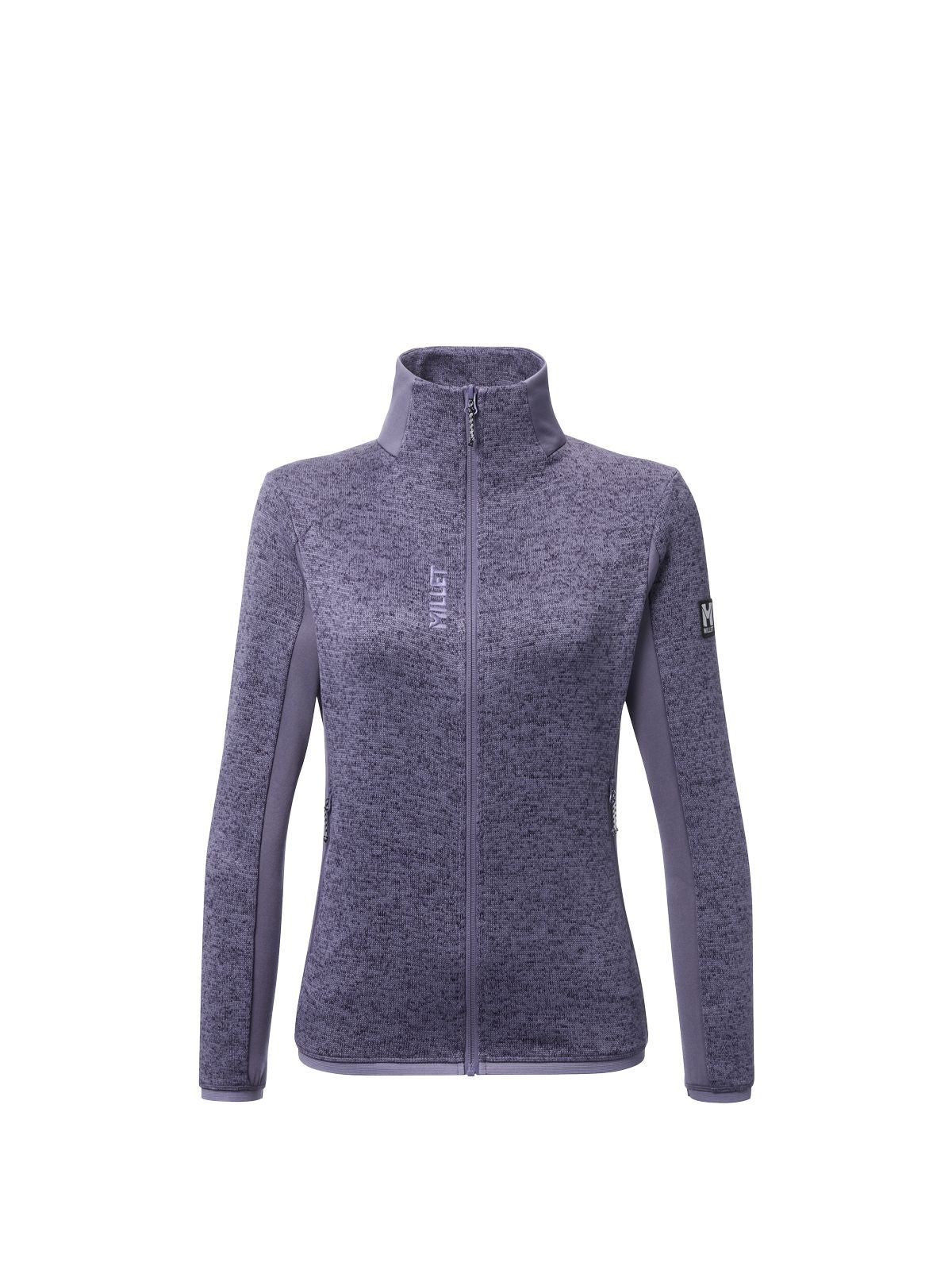 Bluza damska MILLET W Chamonix Knit Jkt W fioletowa