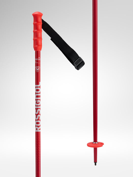 Kije narciarskie dla dzieci ROSSIGNOL Hero SL Jr Red
