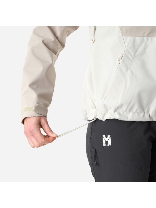 Kurtka damska MILLET W Seneca Storm 3L Jkt W beżowa
