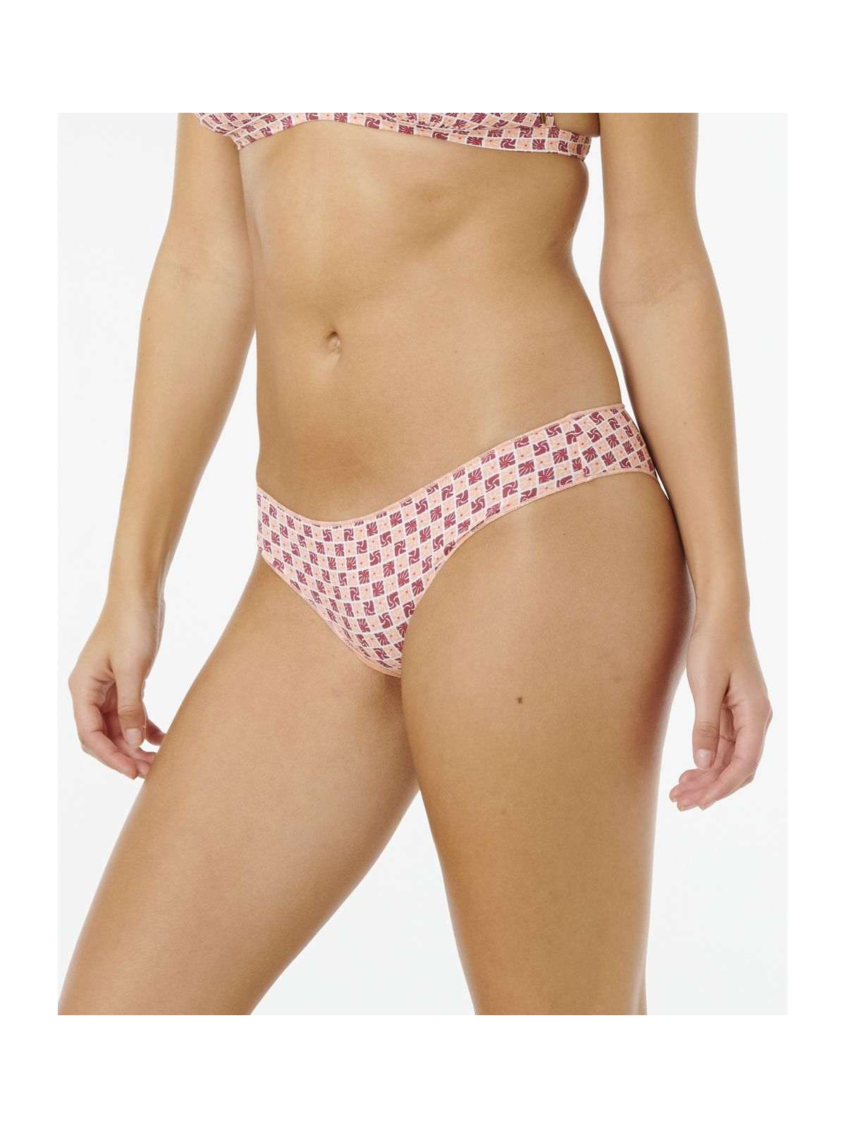 Dół od bikini damski RIP CURL Classic Surf Cheeky Pant czerwone