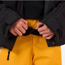 Kurtka narciarska dziecięca ROSSIGNOL Boy Siz Quilted Jkt czarna
