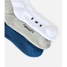Skarpety męskie RIP CURL Retro Crew Sock 3-Pk szare
