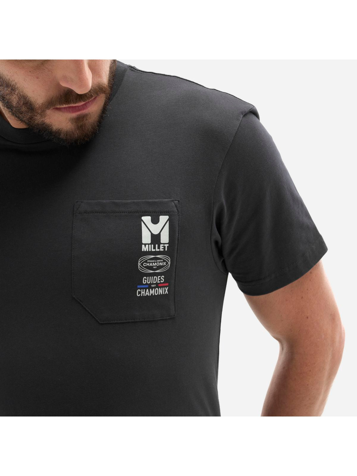Koszulka męska MILLET Cdg Chamonix Poc Ts Ss M czarna