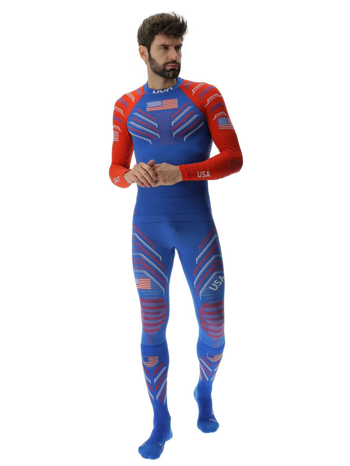 Koszulka UYN Natyon 3.0 Usa Uw Shirt Lg Sl.Turtle Neck