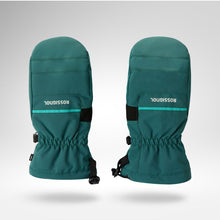 Rękawice narciarskie juniorskie ROSSIGNOL Jr Roc Mittens R-Shell Dry zielone
