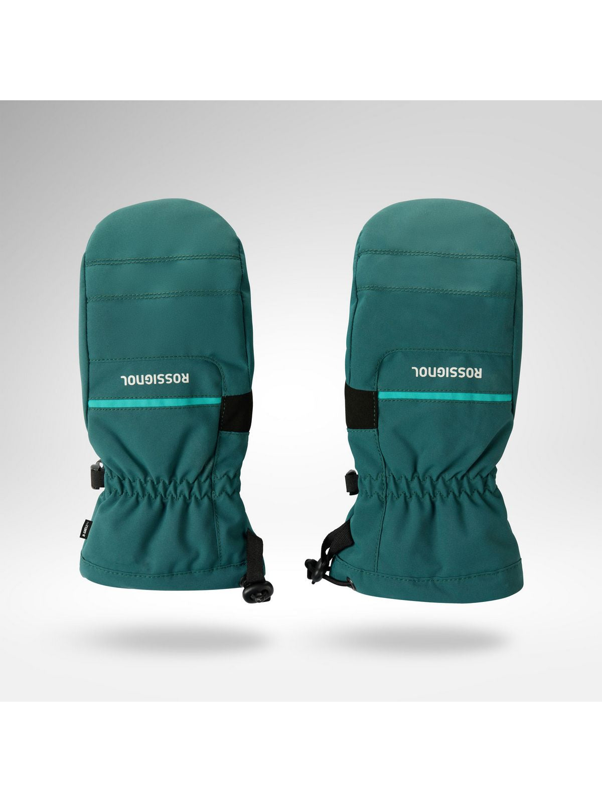 Rękawice narciarskie juniorskie ROSSIGNOL Jr Roc Mittens R-Shell Dry zielone