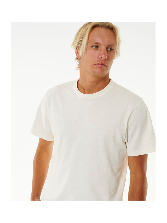 Koszulka RIP CURL Plain Wash Tee biały
