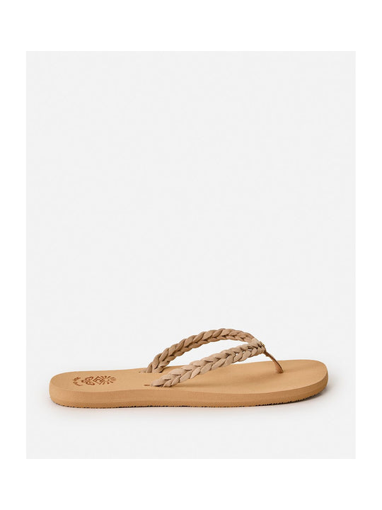 Japonki damskie RIP CURL Maya Riviera brązowe
