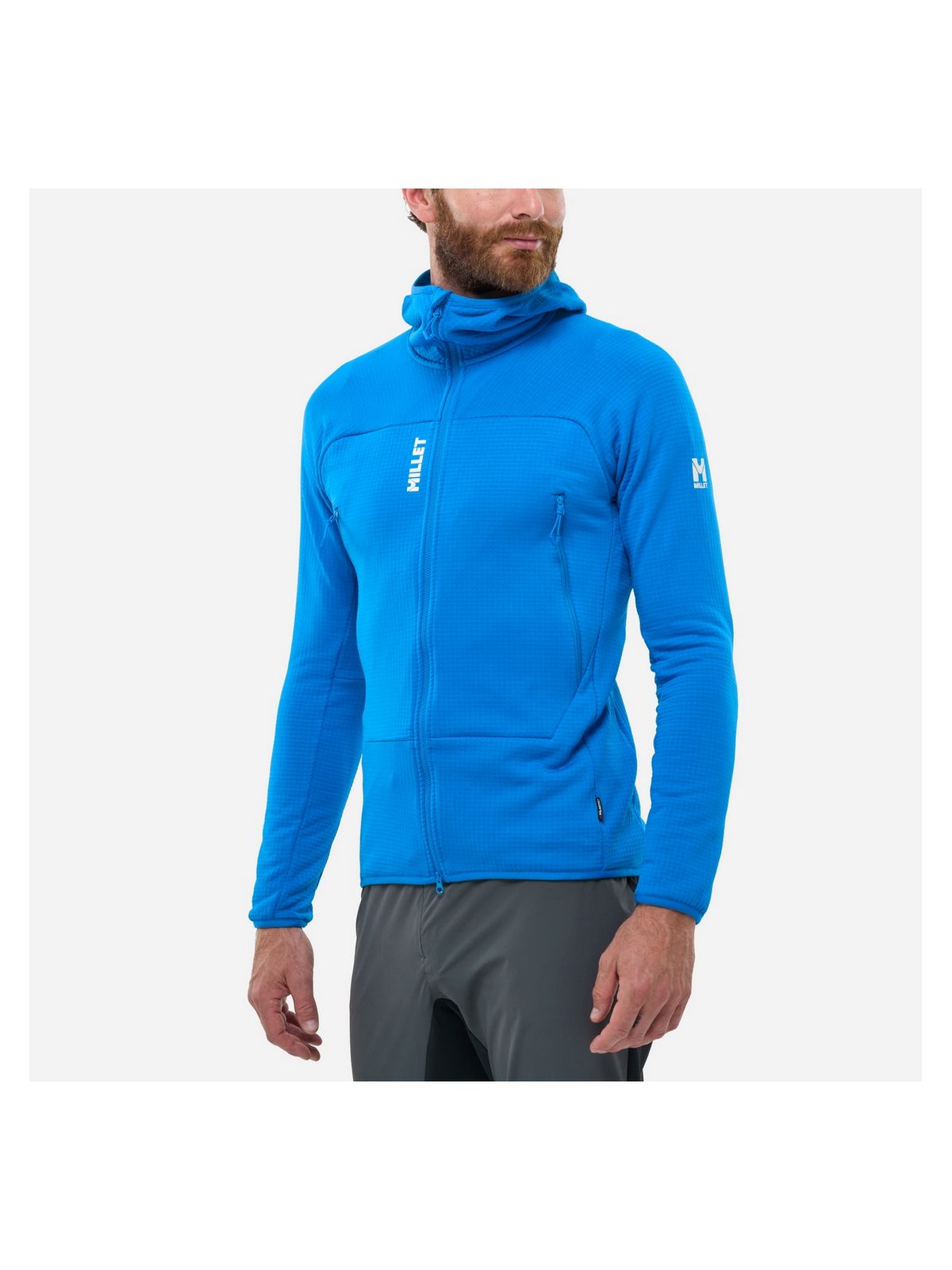 Bluza męska MILLET Fusion Grid Hoodie M niebieska'