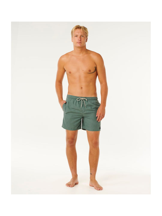 Boardshorty męskie RIP CURL Offset Washed Volley zielone
