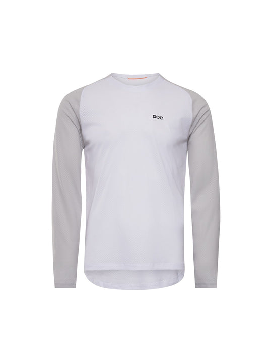 Koszulka rowerowa POC M's Motion Air L/S Jersey biała
