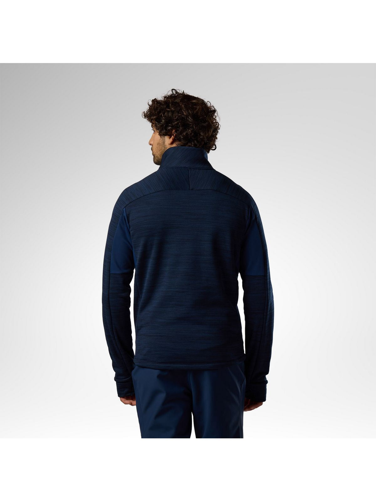 Bluza męska ROSSIGNOL M Premium Half Zip Fleece niebieska