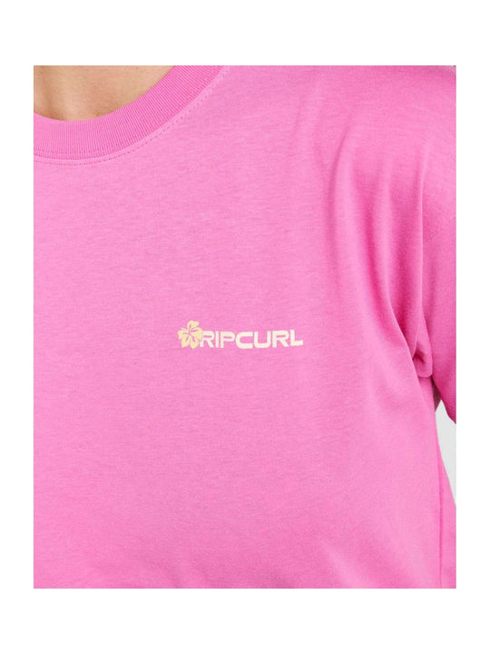 Koszulka damska RIP CURL Molokai Relaxed Tee różowa
