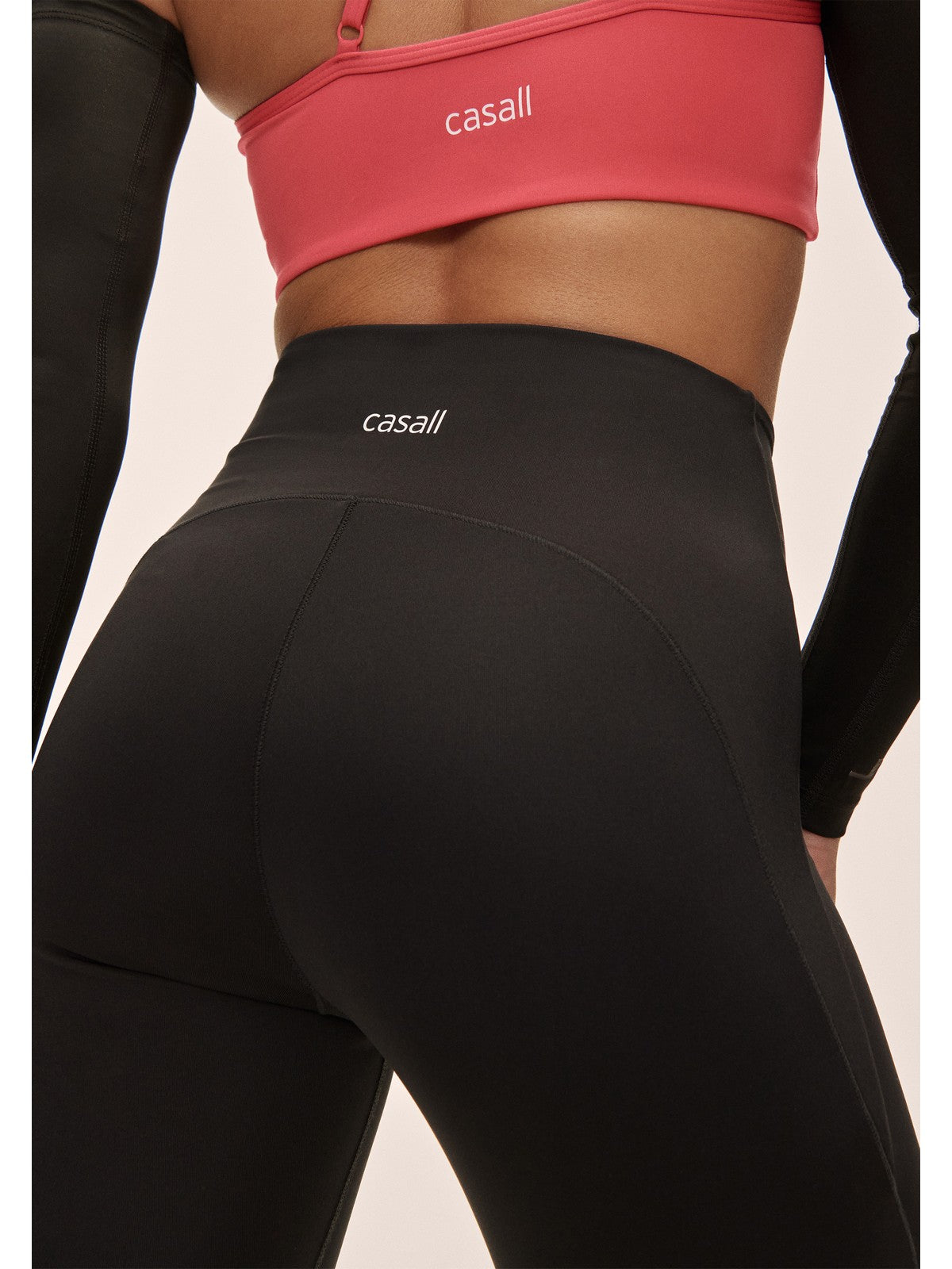 Legginsy damskie Casall Edge High Waist Tights czarny