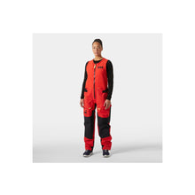 Spodnie damskie HELLY HANSEN W Ægir Race Salopett Kolor czerwone
