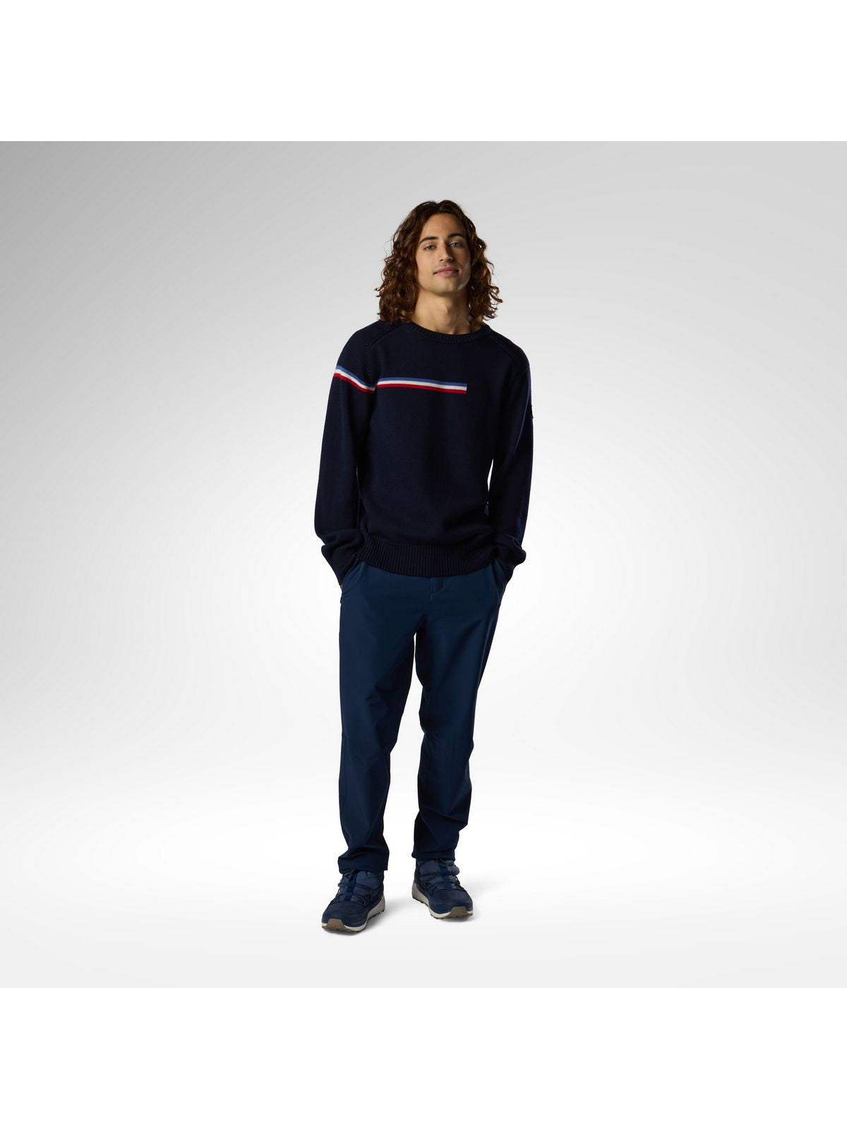 Sweter męski ROSSIGNOL M Odysseus Crew Merino Sweater czarny