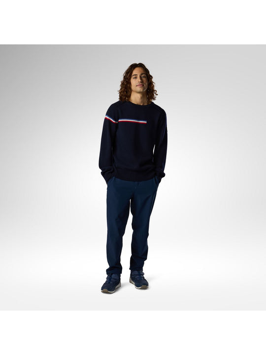 Sweter męski ROSSIGNOL M Odysseus Crew Merino Sweater czarny
