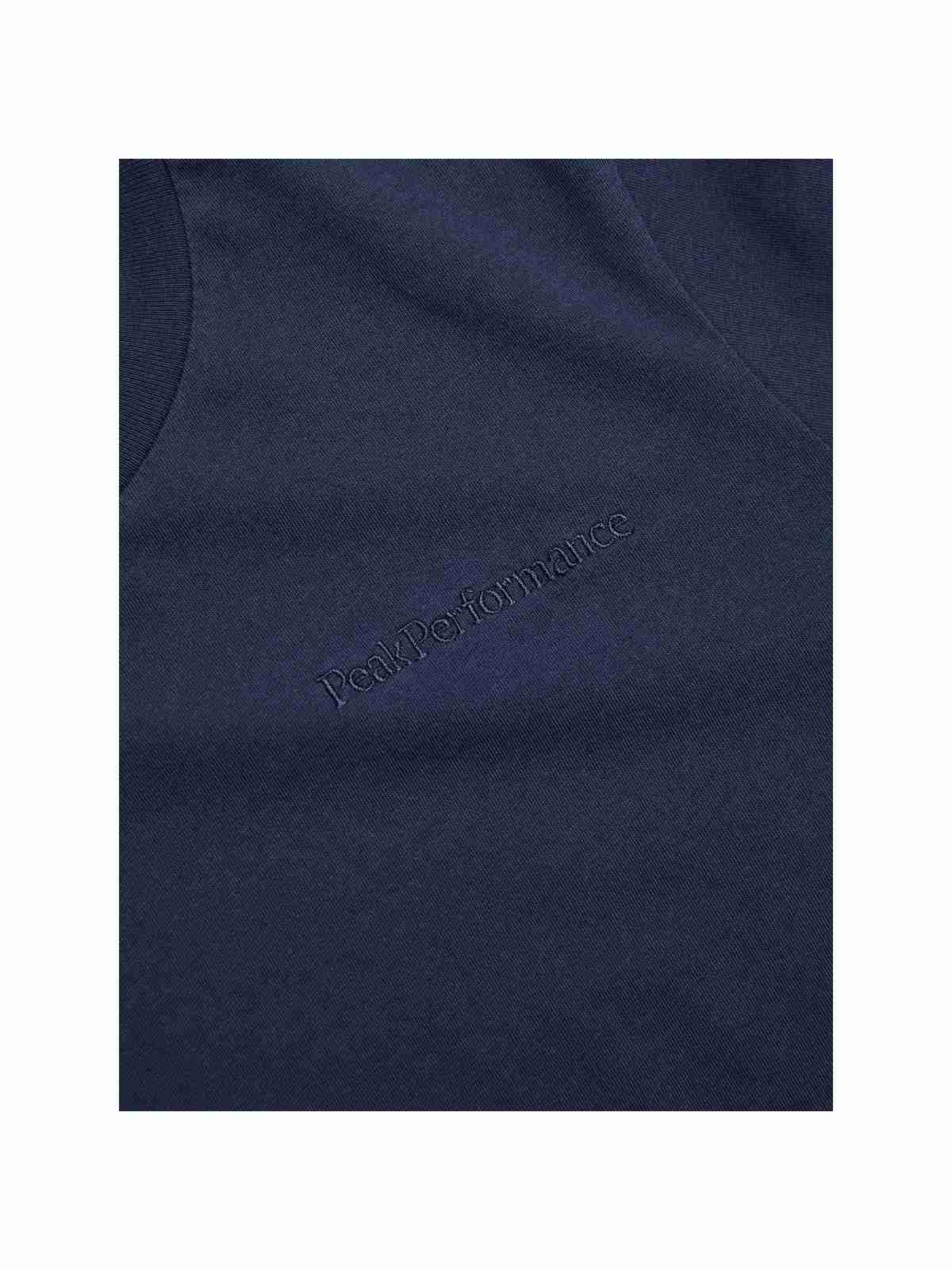 Koszulka Peak Performance W Original Small Logo Tee niebieski