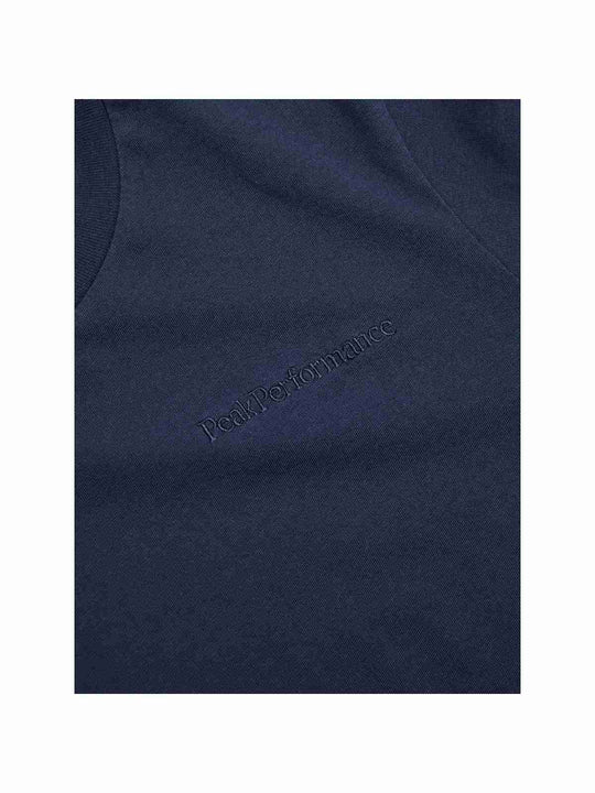 Koszulka Peak Performance W Original Small Logo Tee niebieski
