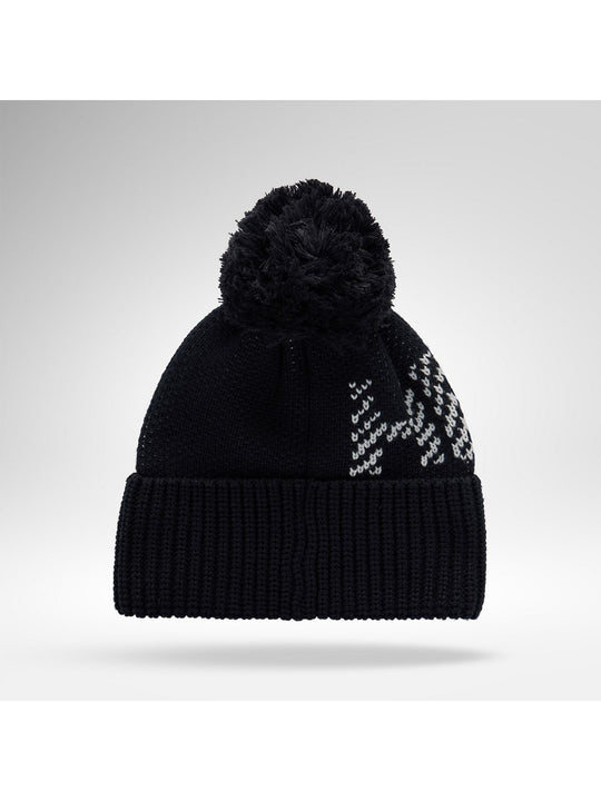 Czapka juniorska ROSSIGNOL Jr Hero Pompom Beanie czarna
