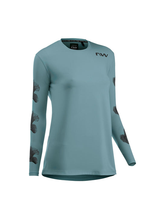 Koszulka rowerowa damska NORTHWAVE Xtrail Woman LS Jersey niebieski
