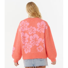 Sweter RIP CURL HIBISCUS HEAT JACQUARD CREW czerwony
