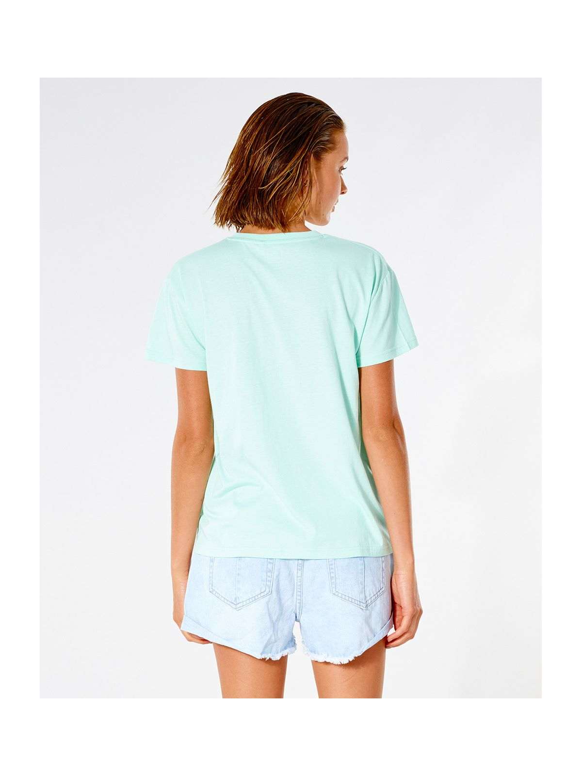 T-Shirt RIP CURL Sunset V-Neck Tee - niebieski - Koszulka - Adventure Sports