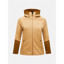 Bluza PEAK PERFORMANCE W Rider Essentials Zip Hood brązowy
