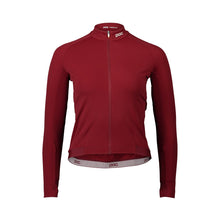 Koszulka rowerowa damska POC W’S Ambient Thermal Jersey czerwona - Adventure Sports
