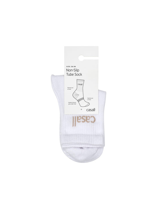 Skarpety sportowe CASALL Anti Slip Tube Sock kolor biały
