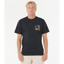 Koszulka RIP CURL AOTS TY WILLIAMS COASTLINE TEE czarna
