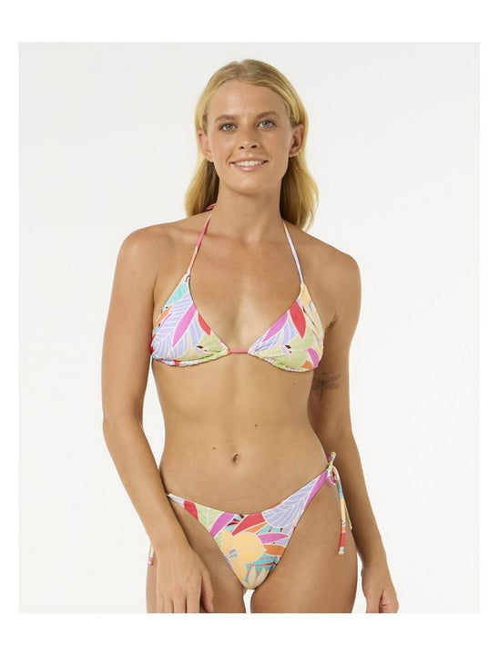 Stanik kąpielowy RIP CURL Cala Vadella Tri Top turkusowy
