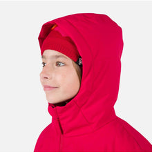 Kurtka narciarska dziecięca ROSSIGNOL Girl Staci Jkt czerwony
