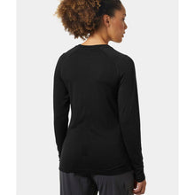 Bielizna termiczna damska HELLY HANSEN W HH DURAWOOL CREW LS czarna
