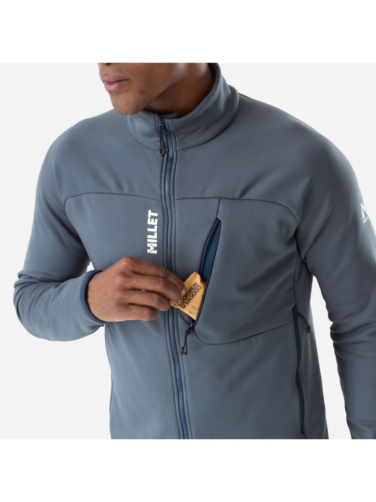 Bluza męska MILLET M Seneca Fleece Jkt M niebieska