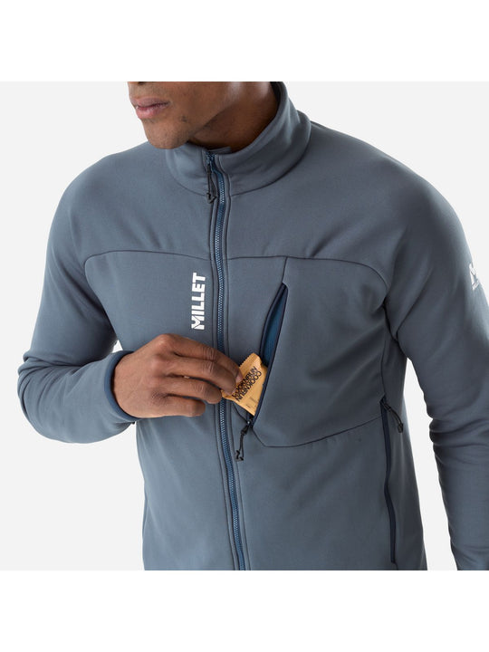 Bluza męska MILLET M Seneca Fleece Jkt M niebieska
