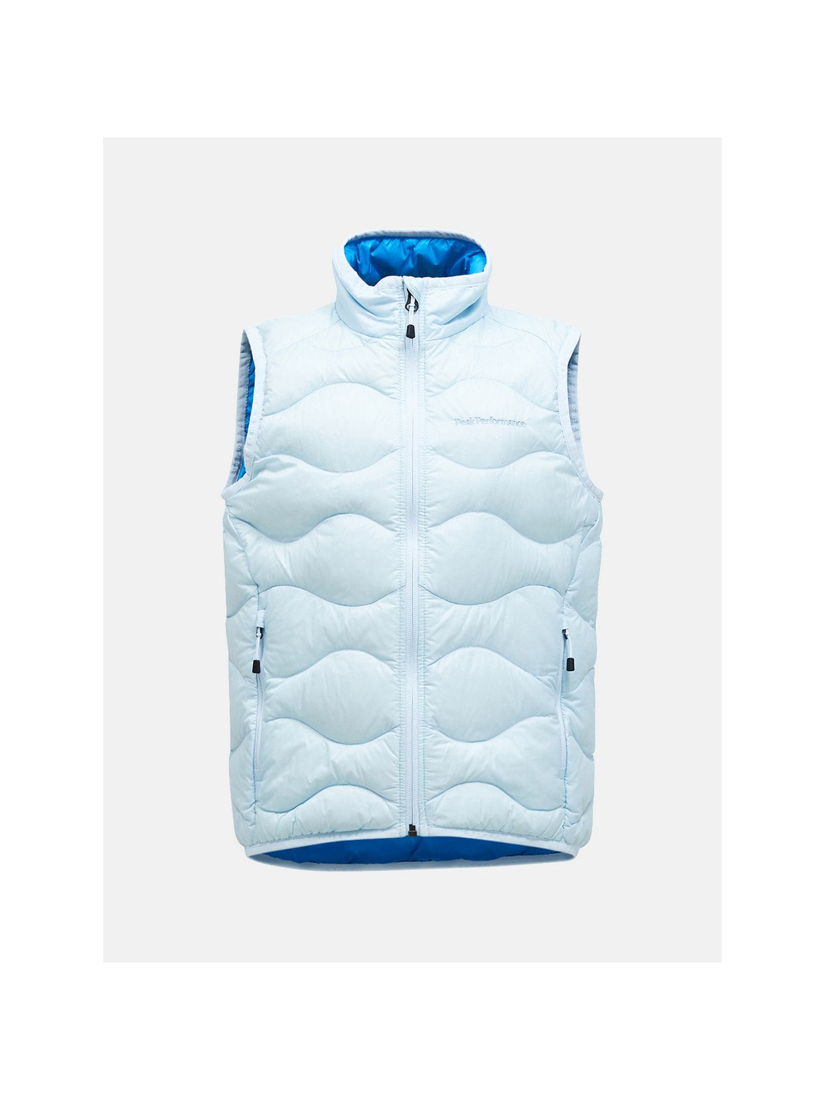 Kamizelka puchowa dziecięca PEAK PERFORMANCE Helium Down Vest Junior niebieski