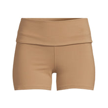 Legginsy damskie CASALL Sublime Folded Hotpants kolor brązowy
