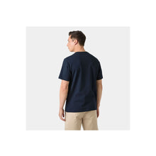 Koszulka męska HELLY HANSEN Core Graphic T 2.0 granatowa
