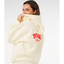 Bluza damska RIP CURL Surf Puff Heritage Hood beżowa
